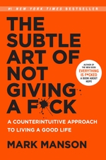 Cover of "The Subtle Art of Not Giving a F*ck"